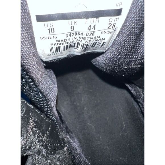 Jordan True Flight Black White Gold Style 342964-026 Release 2016 Size 10 Rare - Picture 5 of 6